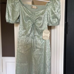 Altar’d State dress. Size XS. Mint green. Brand new with tags. Never worn.